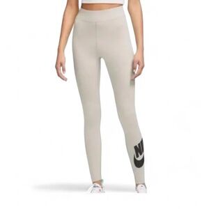 NIKE Sportswear Essential Women's High-Rise Graphic Leggings - SMALL